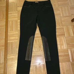 troy london elegant dress pants real leather